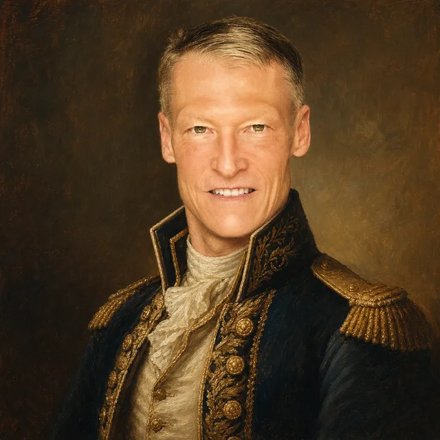 Oil Painting Portrait example